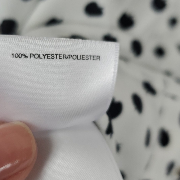 Jones New York XS Button Down White Black - Picture 12 of 13